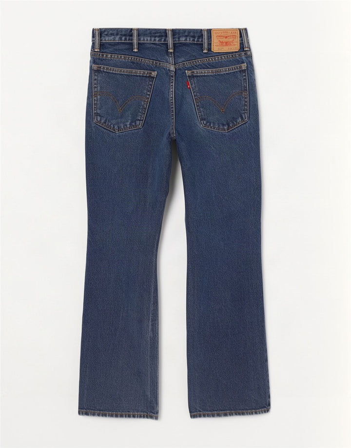 Levi's Mens 517 Bootcut Jeans W32 L30 Blue Cotton
