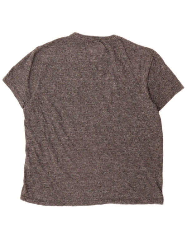 Jack Wills Mens Slim Fit T-Shirt Top 2XL Grey Cotton