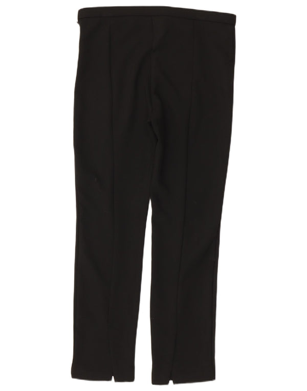 Zara Womens Straight Chino Trousers Large W30 L27 Black
