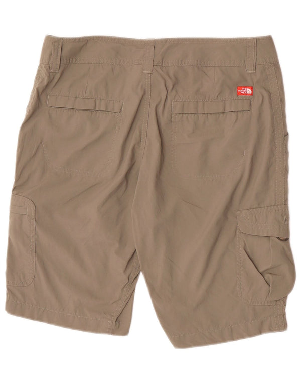 The North Face Womens Cargo Shorts US 8 Medium W30 Grey Nylon