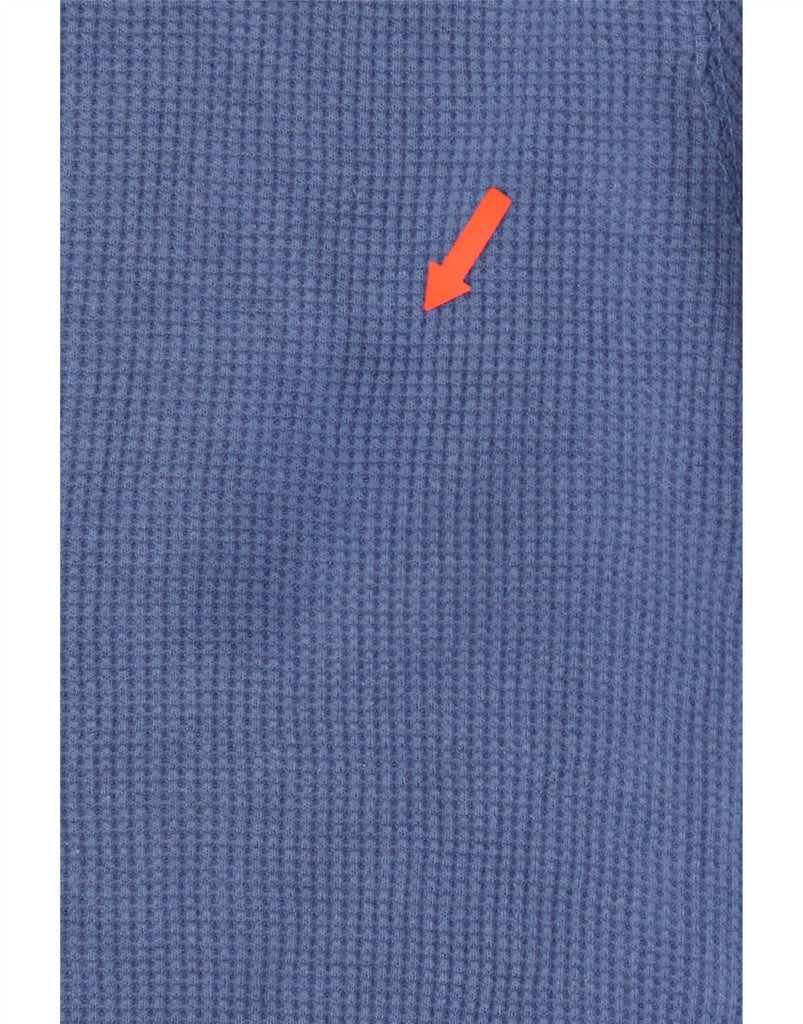 IZOD Mens Top Long Sleeve Large Blue Cotton Vintage Izod and Second-Hand Izod from Messina Hembry 