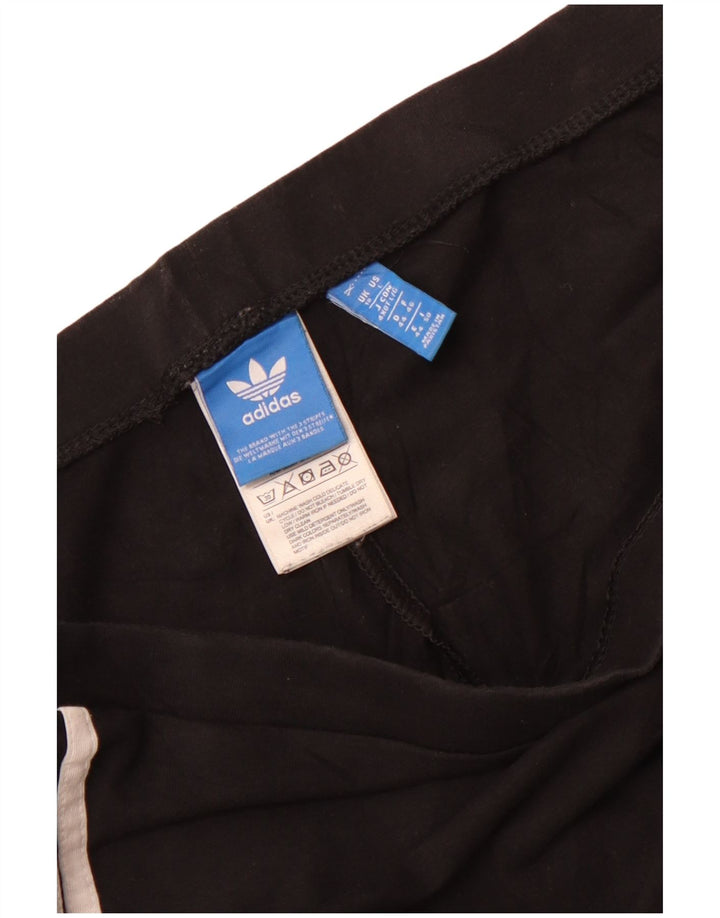 Adidas Womens Leggings UK 18 XL  Black Cotton