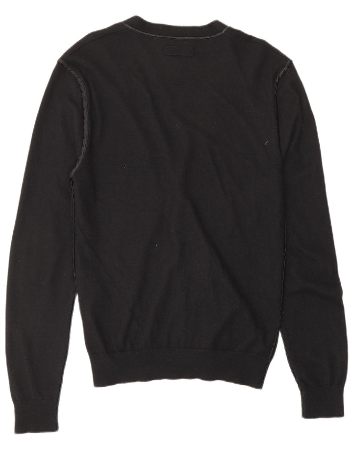 Dolce & Gabbana Womens Cardigan Sweater IT 50 XL Black Cashmere