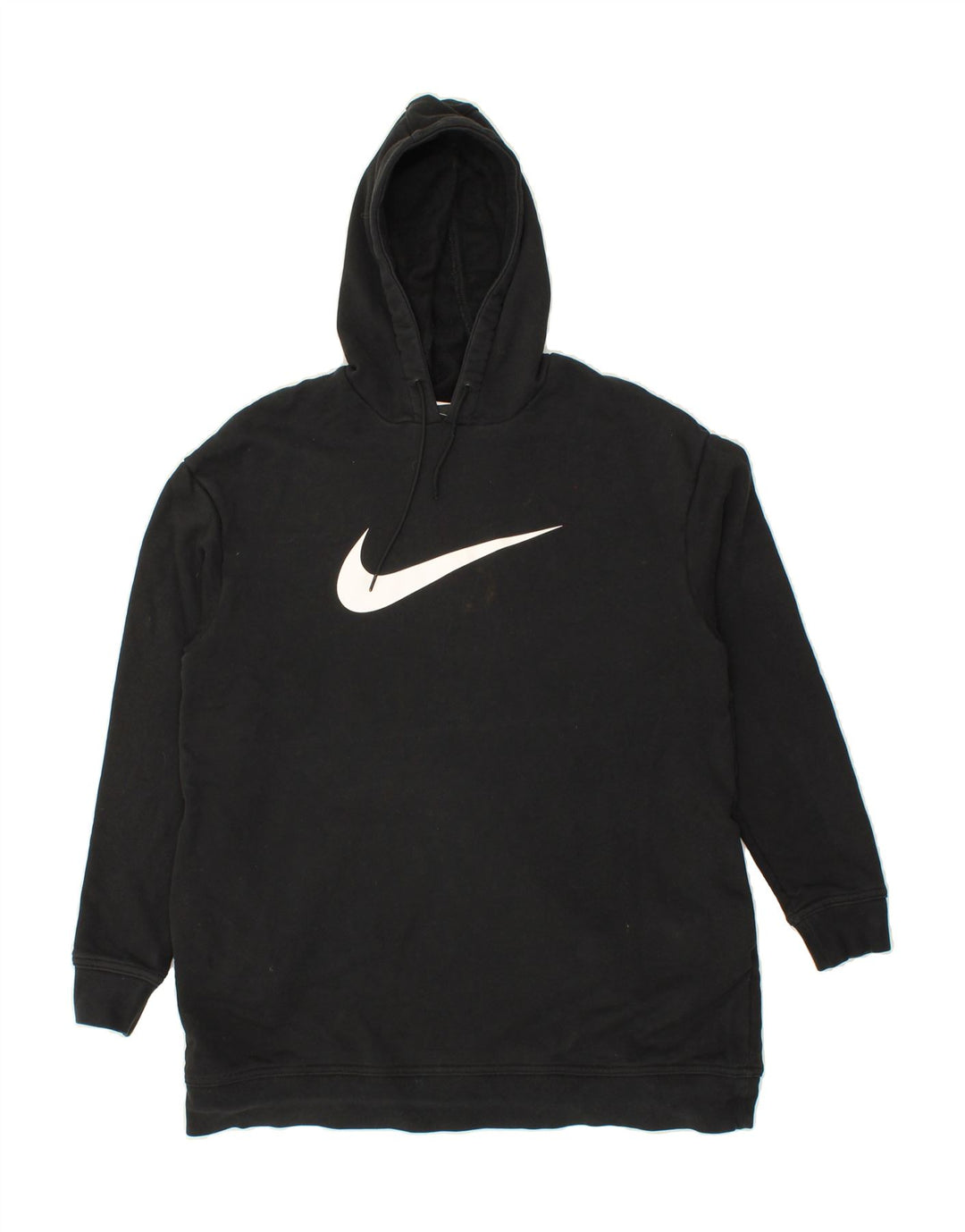NIKE Mens Graphic Hoodie Jumper Small Black Cotton Vintage Nike and Second-Hand Nike from Messina Hembry 
