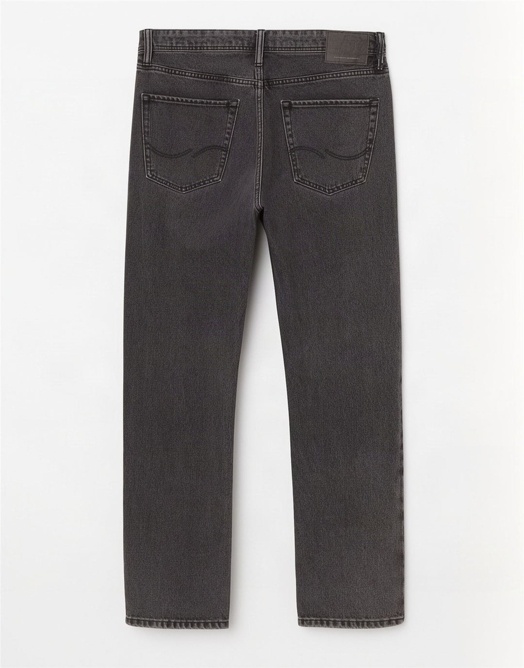 Jack & Jones Mens Straight Jeans W32 L32 Grey Cotton