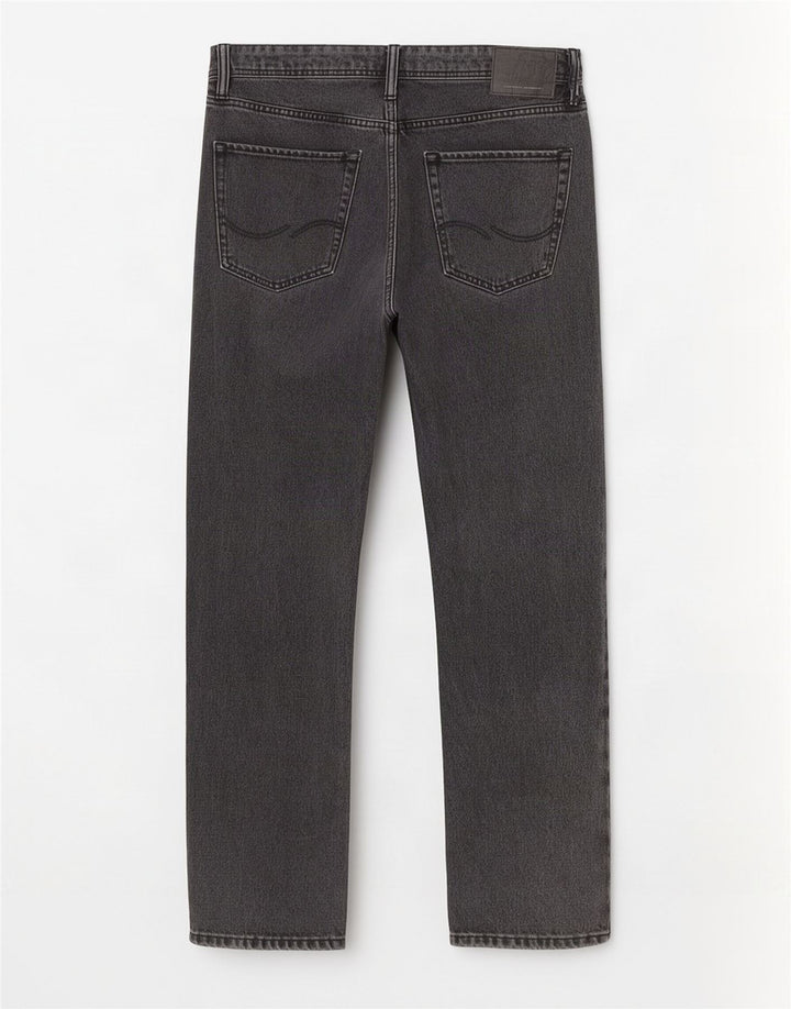 Jack & Jones Mens Straight Jeans W32 L32 Grey Cotton