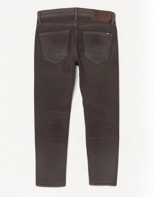 G-Star Mens Slim Jeans W32 L25 Grey Cotton