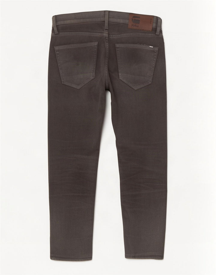G-Star Mens Slim Jeans W32 L25 Grey Cotton