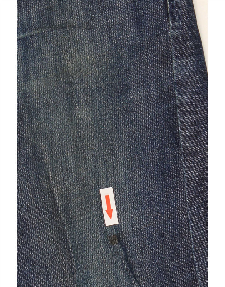 Armani Womens Straight Jeans W36 L26 Navy Blue Cotton