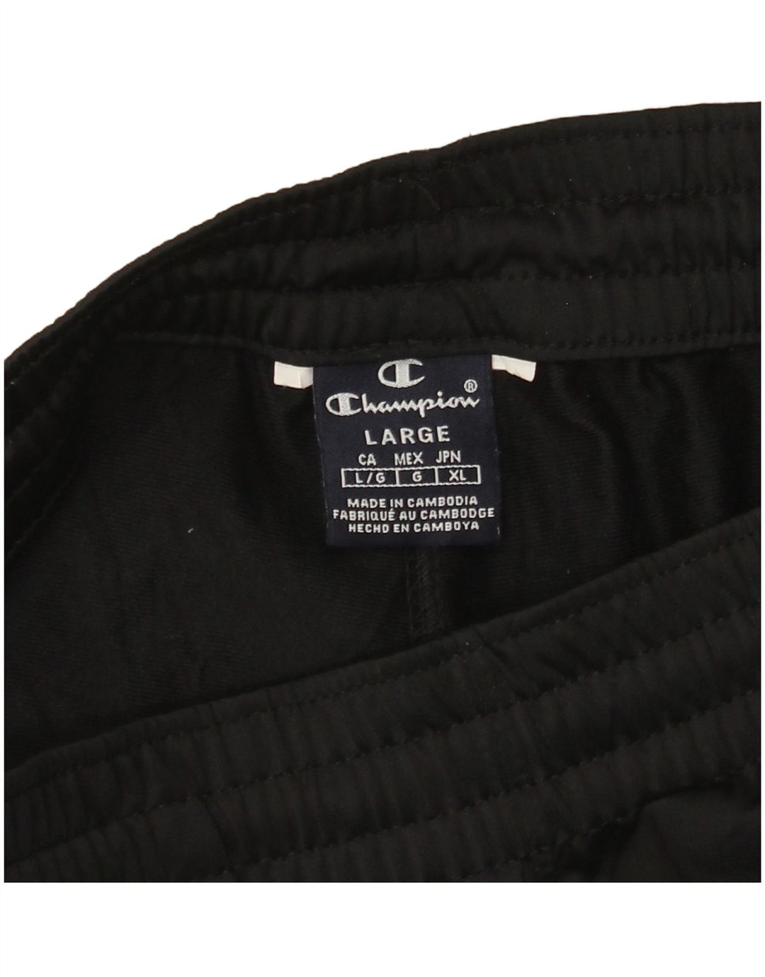 Champion Womens Tracksuit Trousers UK 14 Large  Black