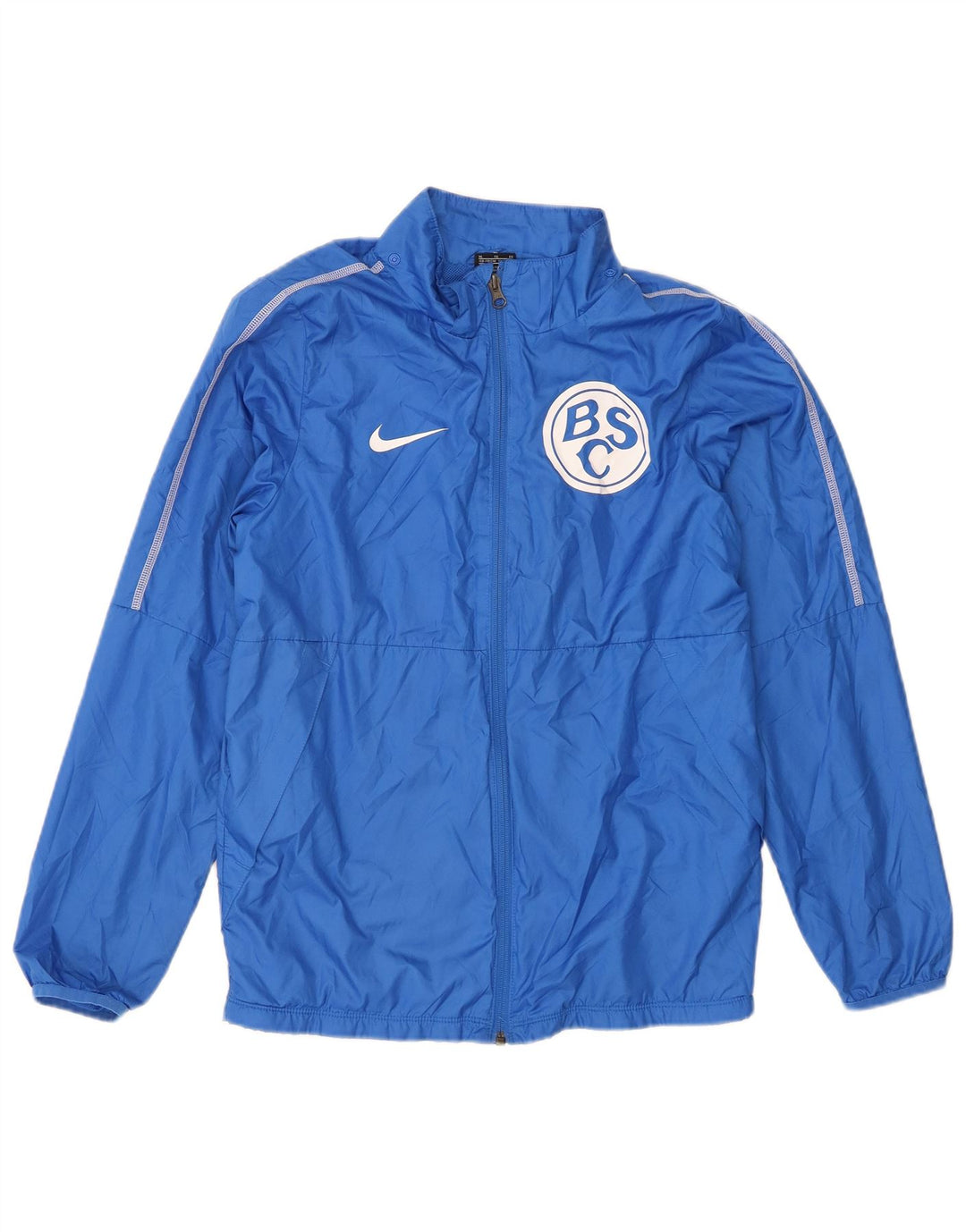 Nike Boys Hertha BSC Graphic Tracksuit Top Jacket 13-14 Years XL Blue