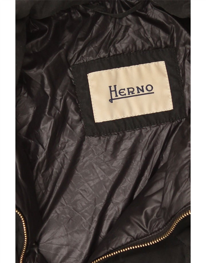 Herno Womens Padded Jacket IT 46 Large Black