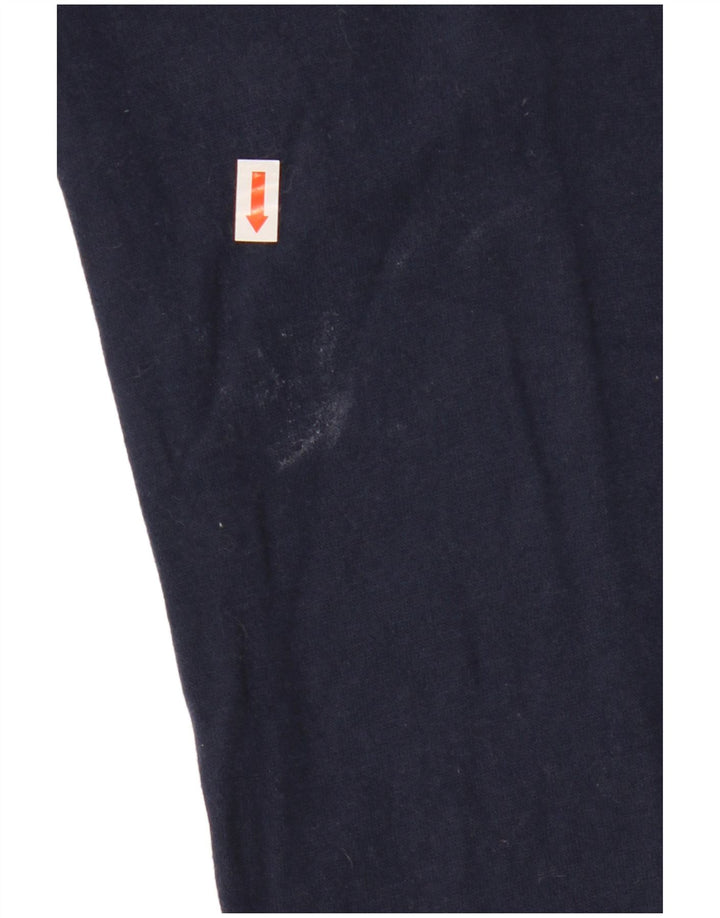 TOMMY HILFIGER Womens Tracksuit Trousers Joggers UK 14 Medium  Navy Blue