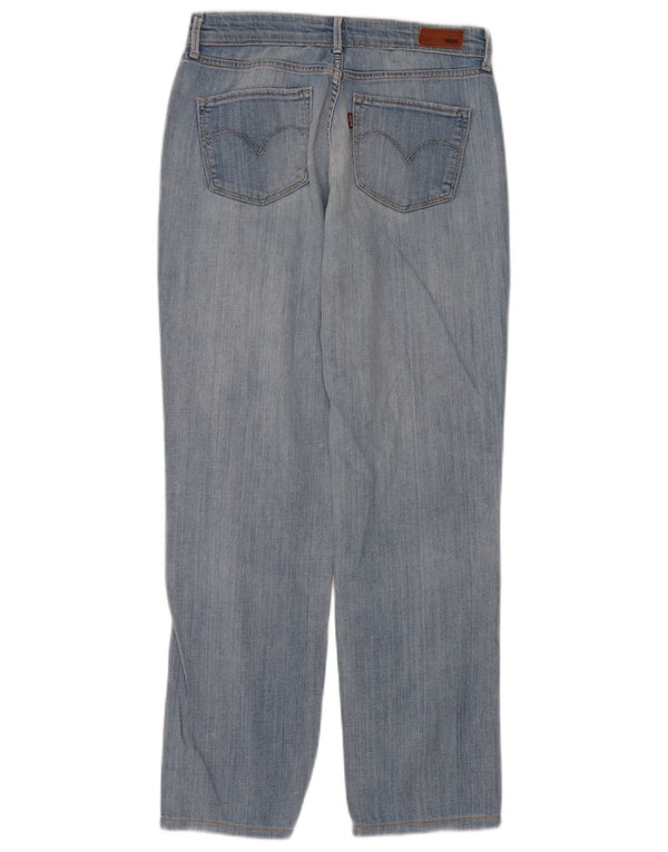 Levi's Womens Straight Jeans W28 L28 Blue Cotton