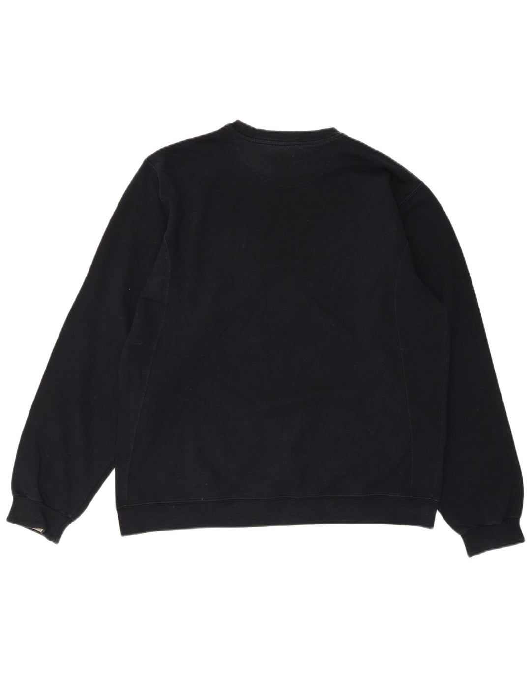 Champion Womens Graphic Sweatshirt Jumper UK 14 Medium Black