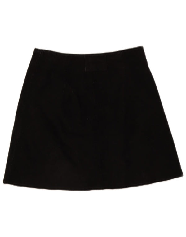 Vintage Womens Mini Skirt W27 Small Black