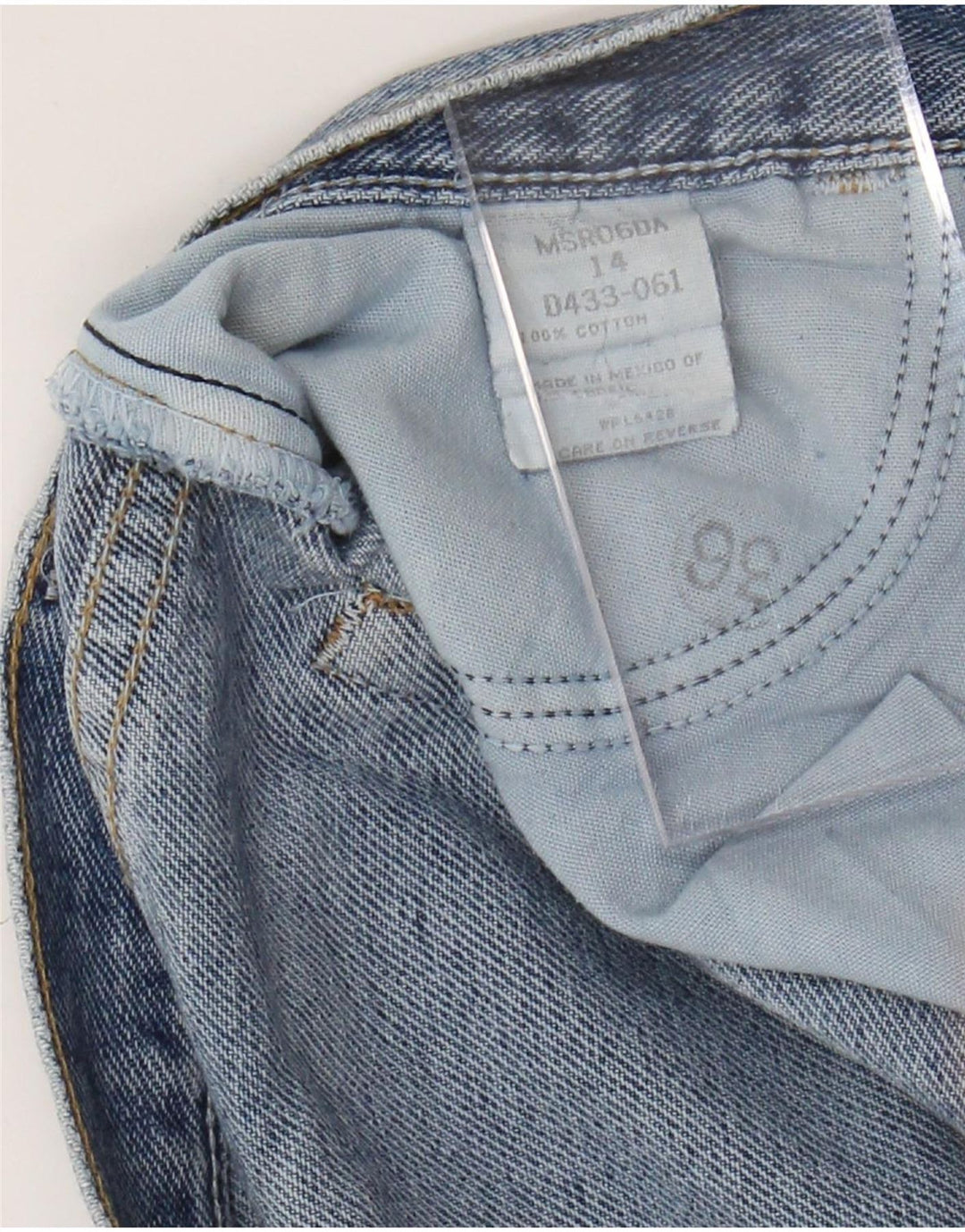 WRANGLER Womens Denim Shorts US 14 XL W36 Blue Cotton