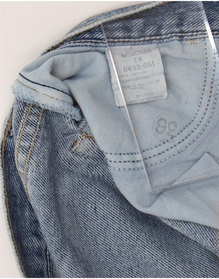 WRANGLER Womens Denim Shorts US 14 XL W36 Blue Cotton