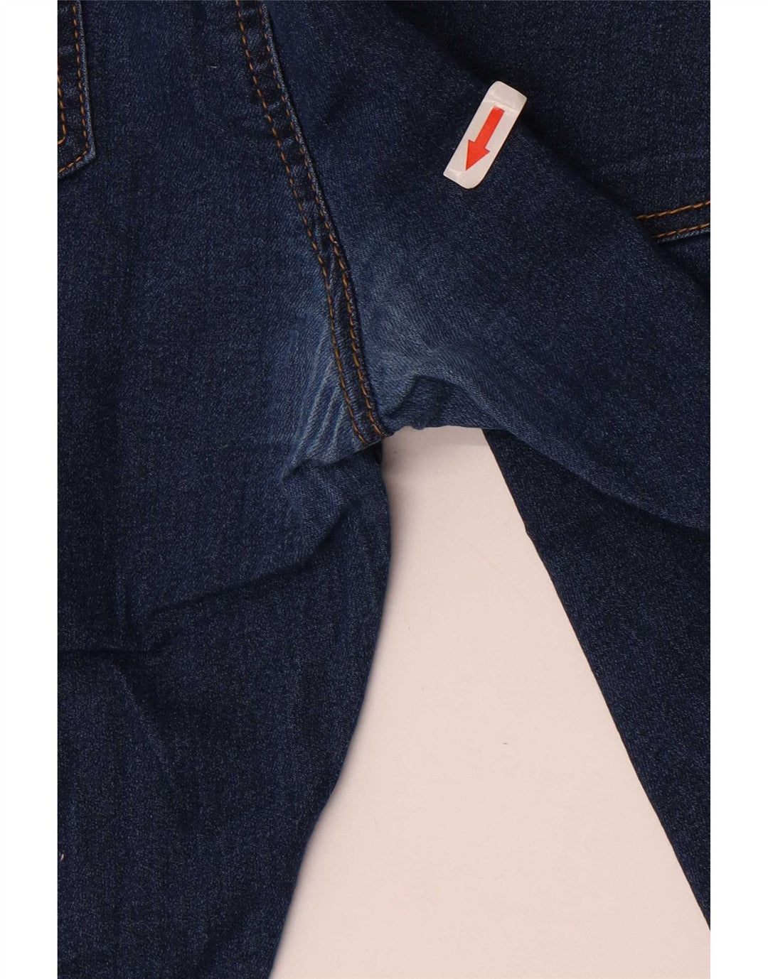 Zara Womens Straight Jeans W44 L28 Navy Blue