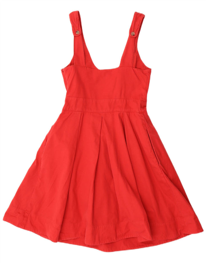 Ralph Lauren Womens Sundress US 6 Medium Red Cotton