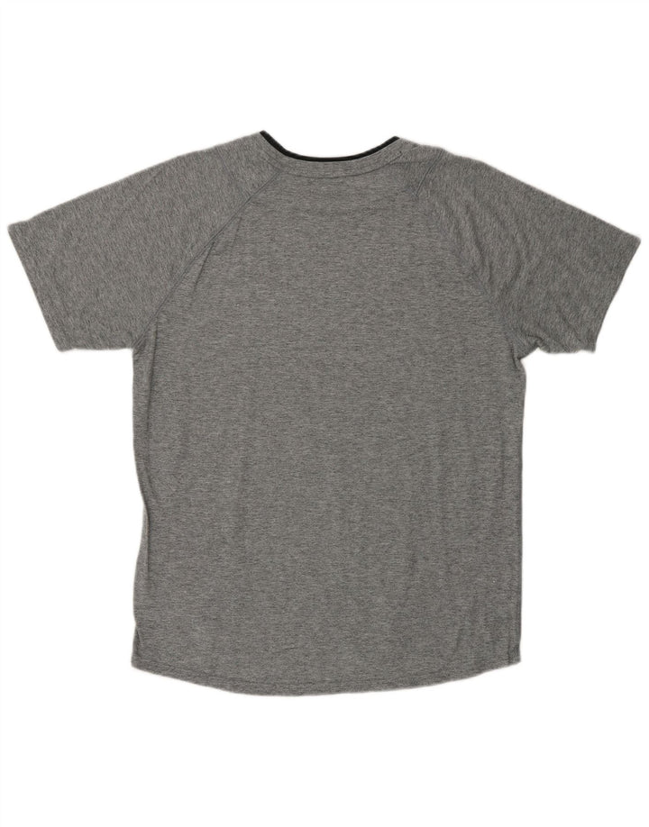 Puma Mens T-Shirt Medium Grey Flecked