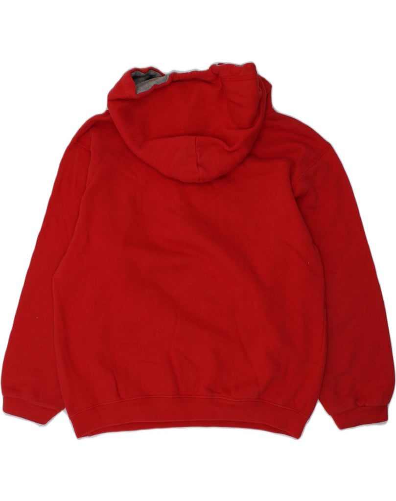 CHAMPION Boys Graphic Hoodie Jumper 7-8 Years Red Cotton | Vintage Champion | Thrift | Second-Hand Champion | Used Clothing | Messina Hembry 