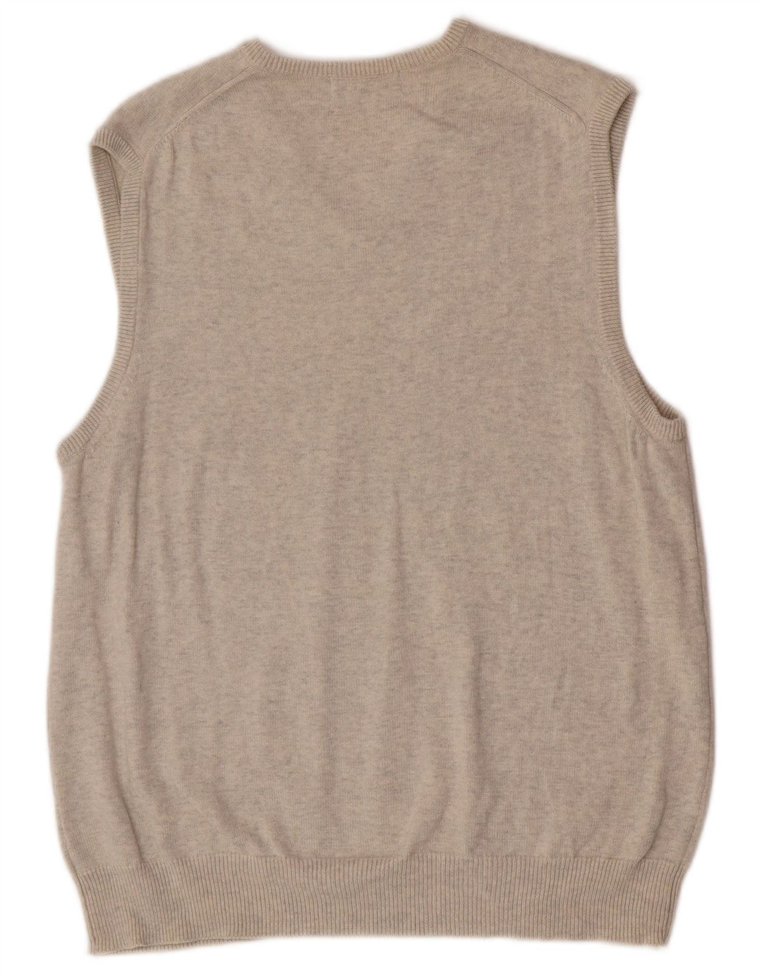 Marks & Spencer Mens Blue Harbour Vest Tank Top UK 41/43 Large Beige