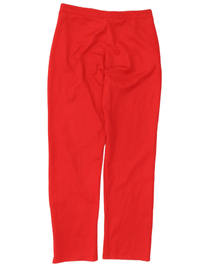 Zara Womens Tracksuit Trousers EU 30 W30 L29 Red Colourblock Polyester