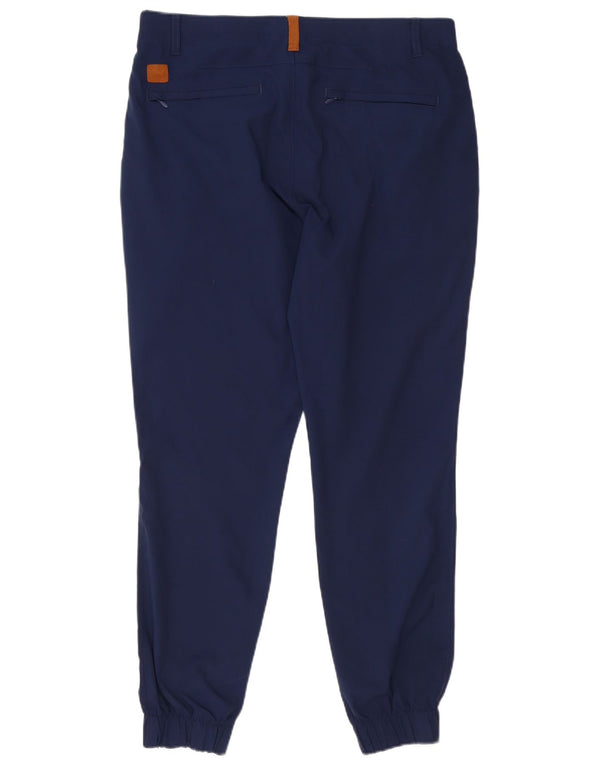 Puma Mens Golf Joggers Chino Trousers W36 L30 Navy Blue Polyester