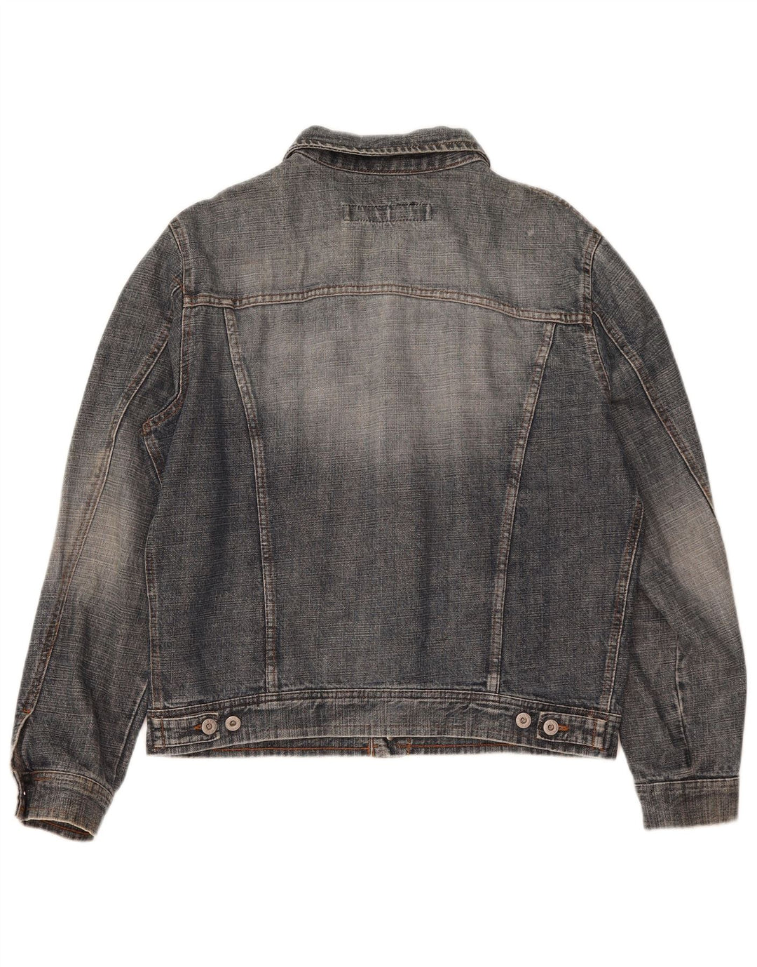 X-Cape Mens Denim Jacket UK 42 XL Blue Cotton