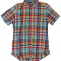 Tommy Hilfiger Mens New York Fit Shirt Small Multicoloured Plaid