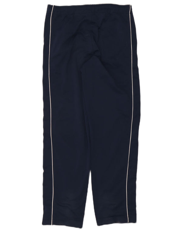 Nike Boys Tracksuit Trousers 12-13 Years Large Navy Blue Polyester