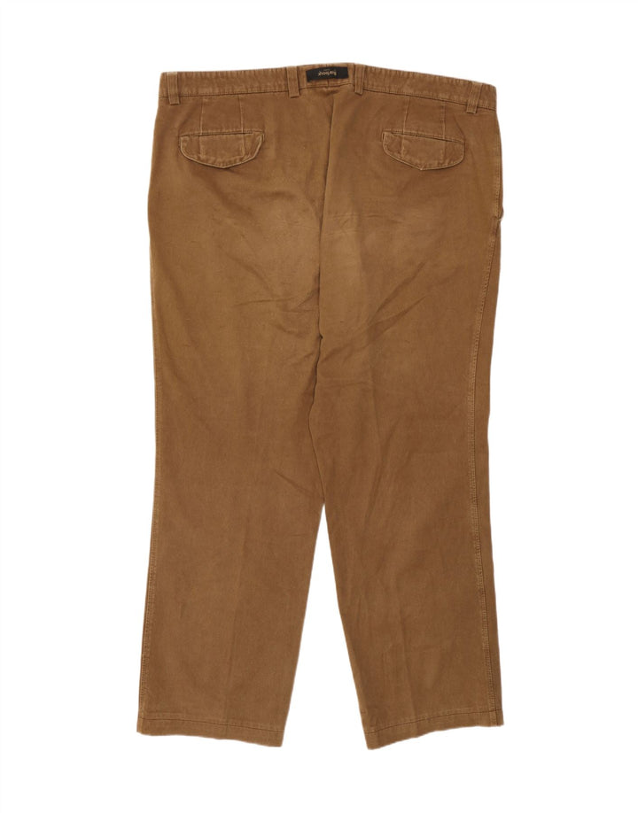 Barbour Mens Straight Suit Trousers W44 L31 Beige