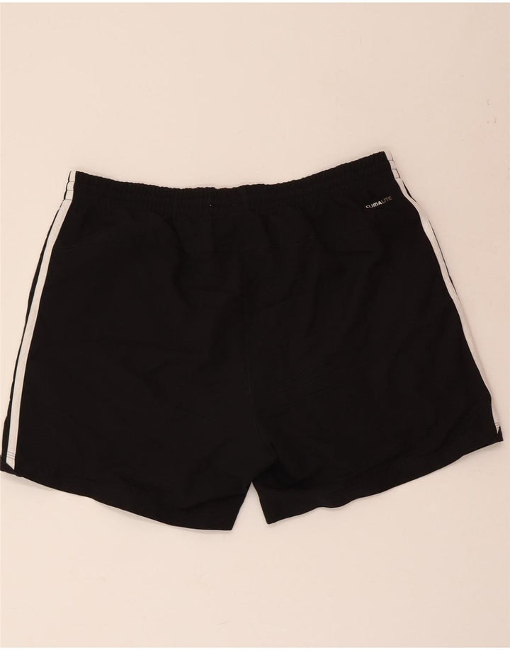 ADIDAS Mens Climalite Sport Shorts Large  Black Polyester