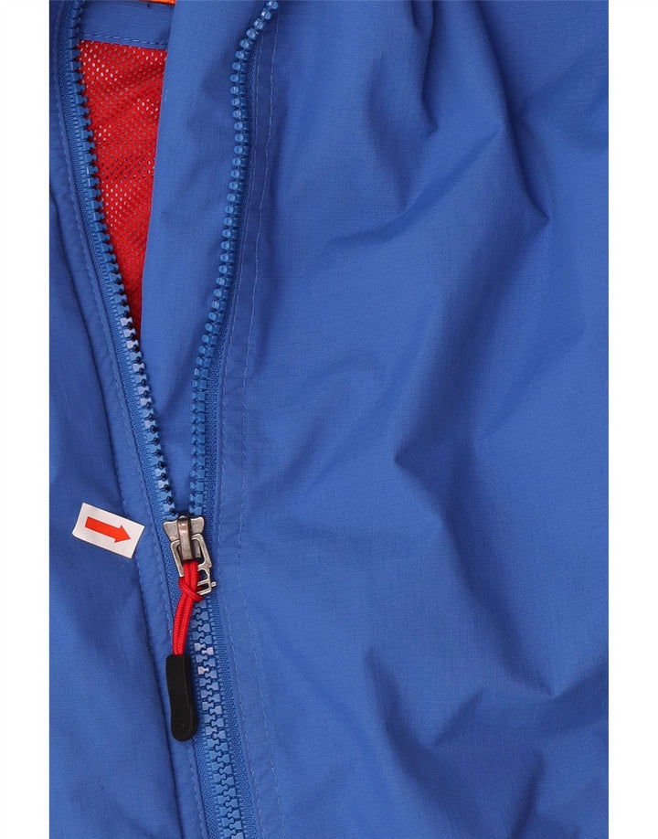 SUPERDRY Mens Windbreaker Jacket UK 40 Large Blue Nylon