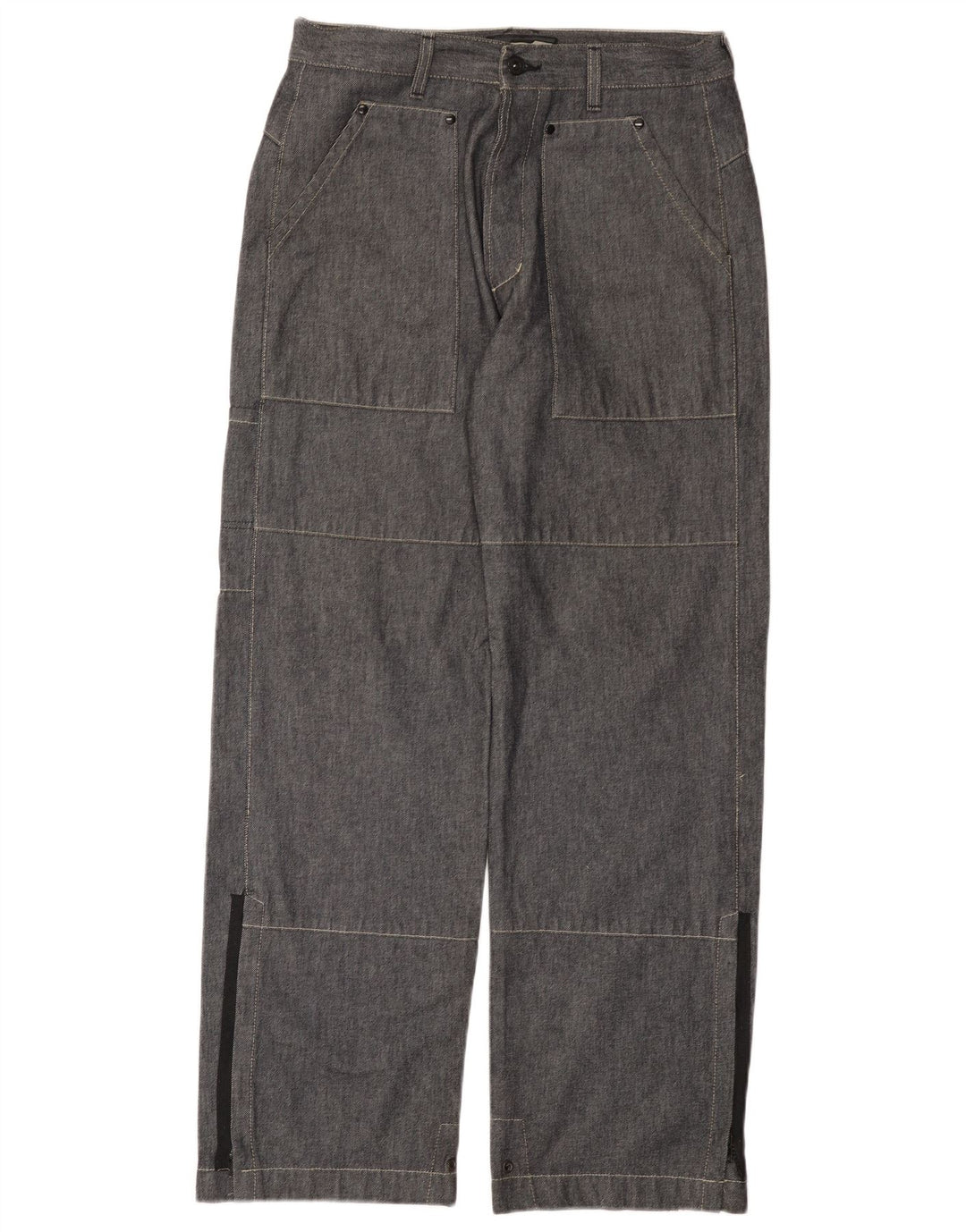 Jack & Jones Mens Straight Jeans W34 L32 Blue Cotton