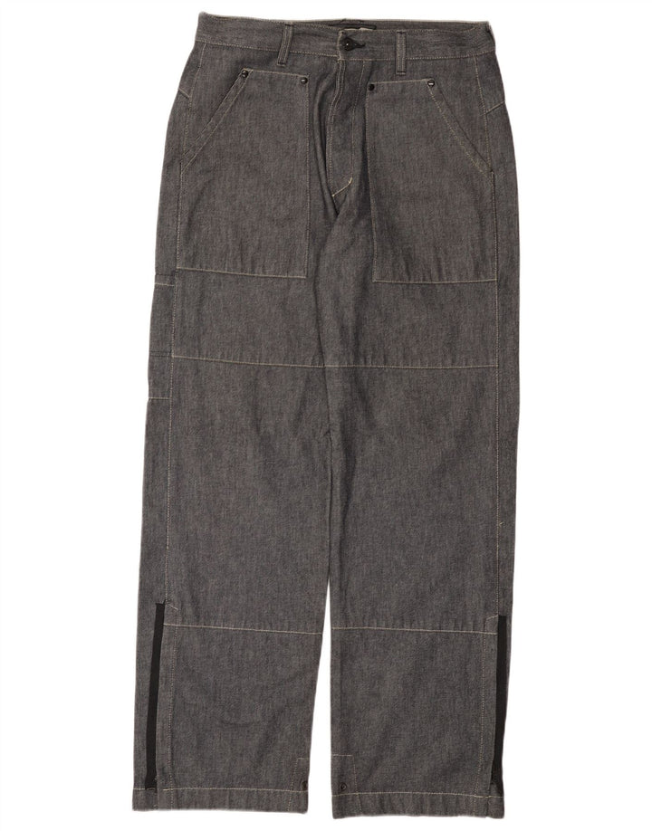Jack & Jones Mens Straight Jeans W34 L32 Blue Cotton