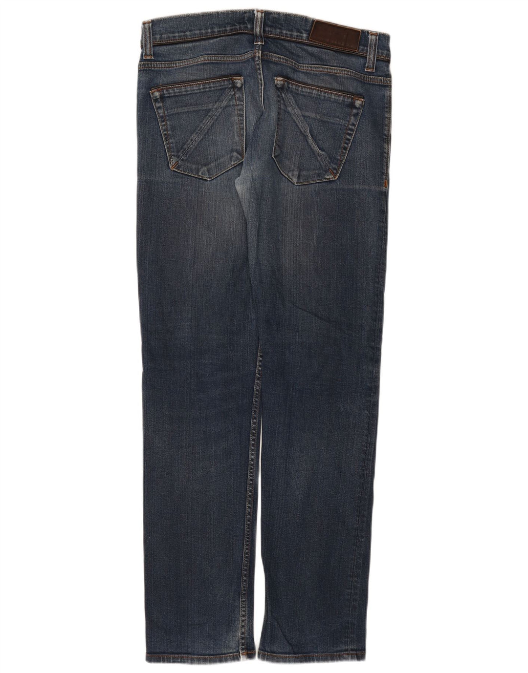 Zara Mens Straight Jeans EU 42 Large W32 L32 Blue