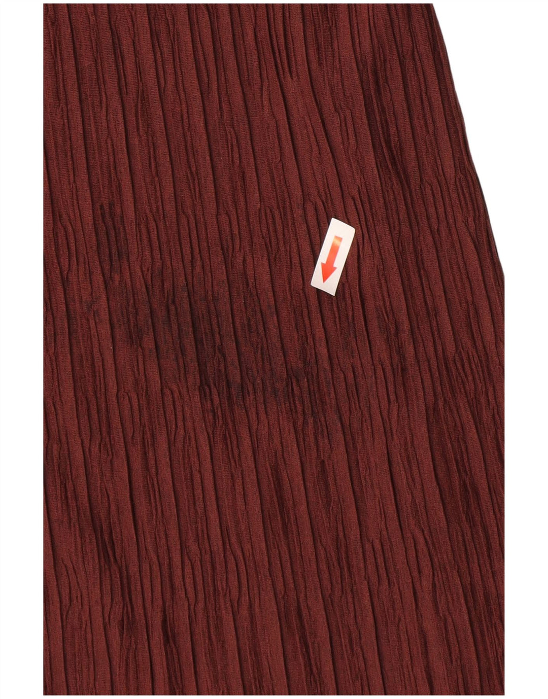Zara Womens Halter Top UK 10 Small Burgundy Polyester