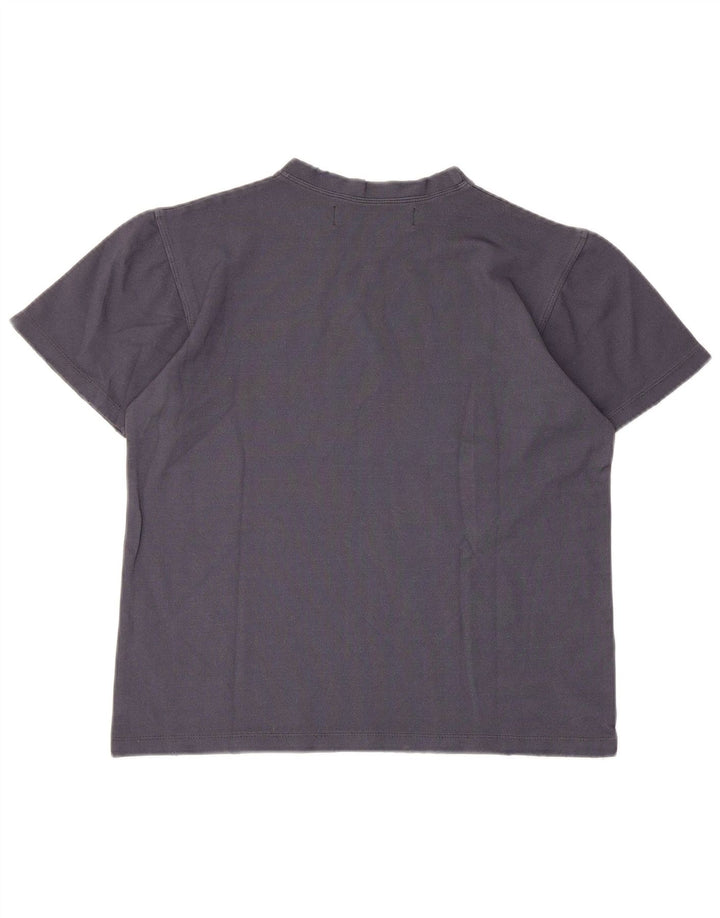 ROY ROGERS Boys Graphic T-Shirt Top 13-14 Years Large Navy Blue Cotton