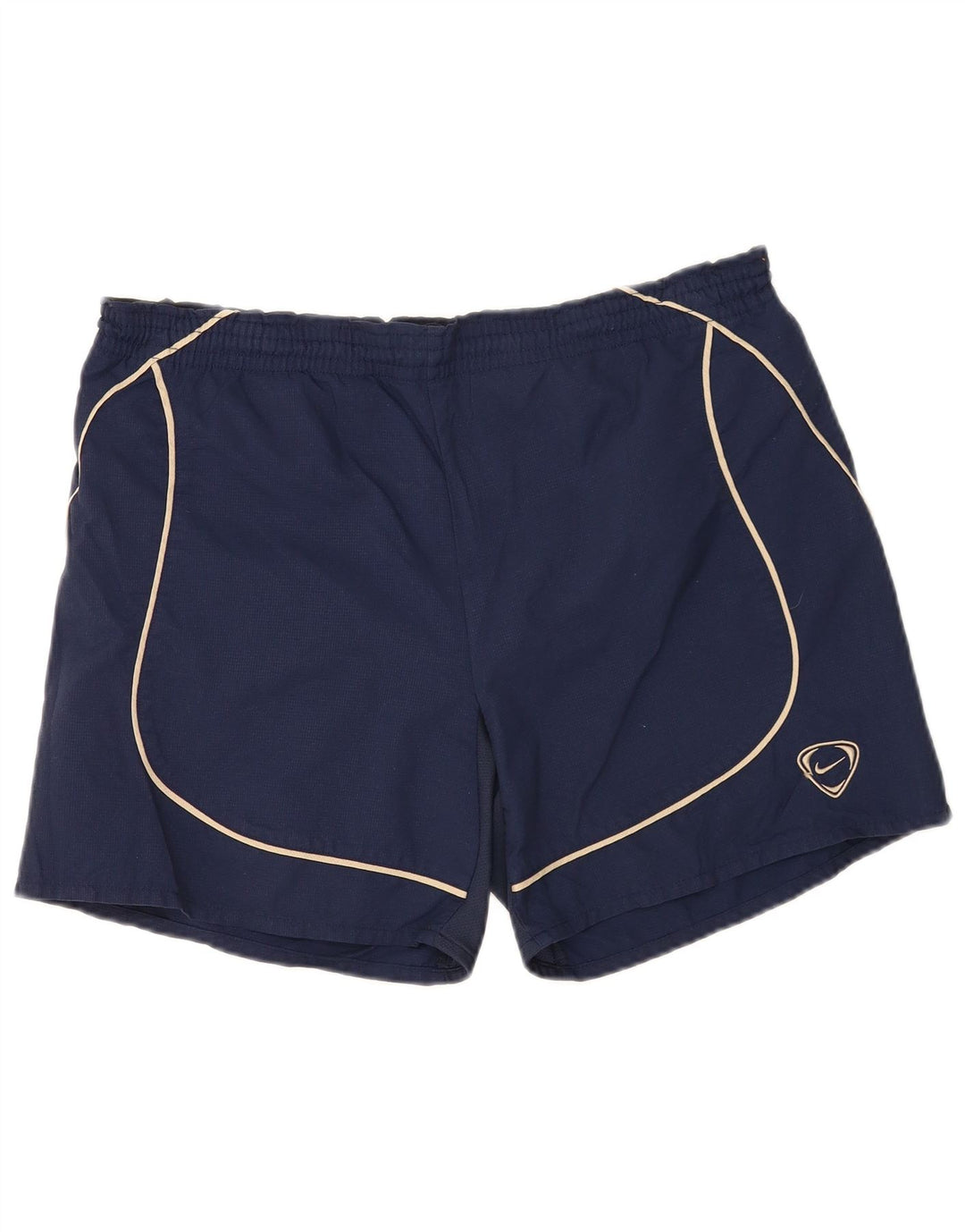 Nike Mens Sport Shorts UK 39/41 Medium  Navy Blue Nylon