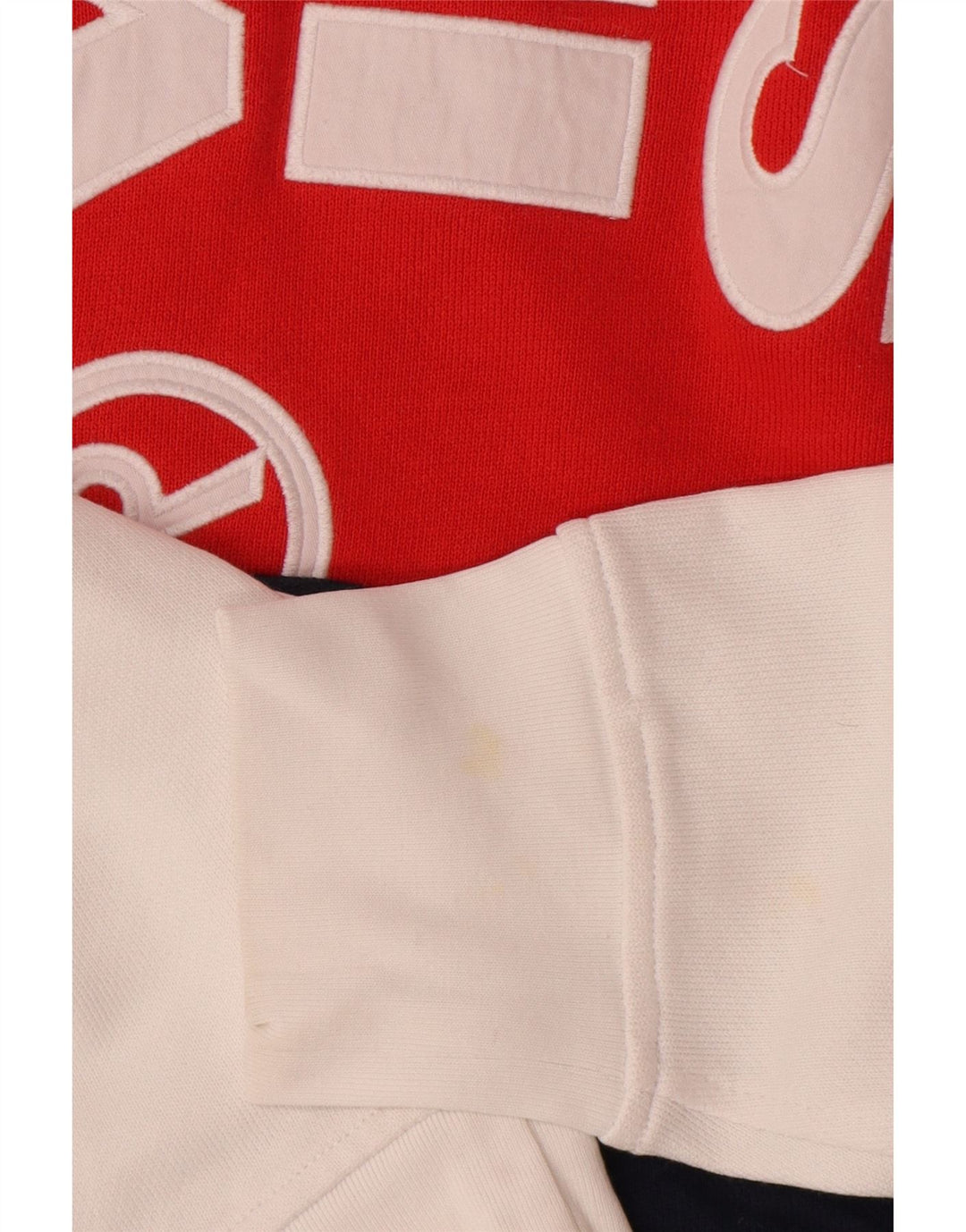 Levi's Mens Graphic Hoodie Jumper Large Multicoloured Colourblock Cotton