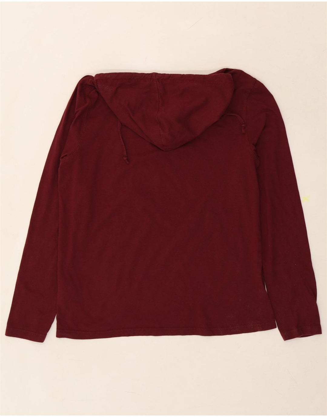 BRAVE SOUL Mens Hoodie Jumper  Small Burgundy Cotton Vintage Brave Soul and Second-Hand Brave Soul from Messina Hembry 
