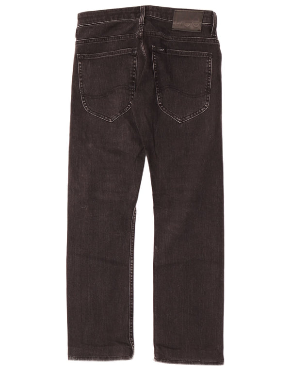 Lee Girls Perry Straight Jeans 13-14 Years W26 L26 Black Cotton