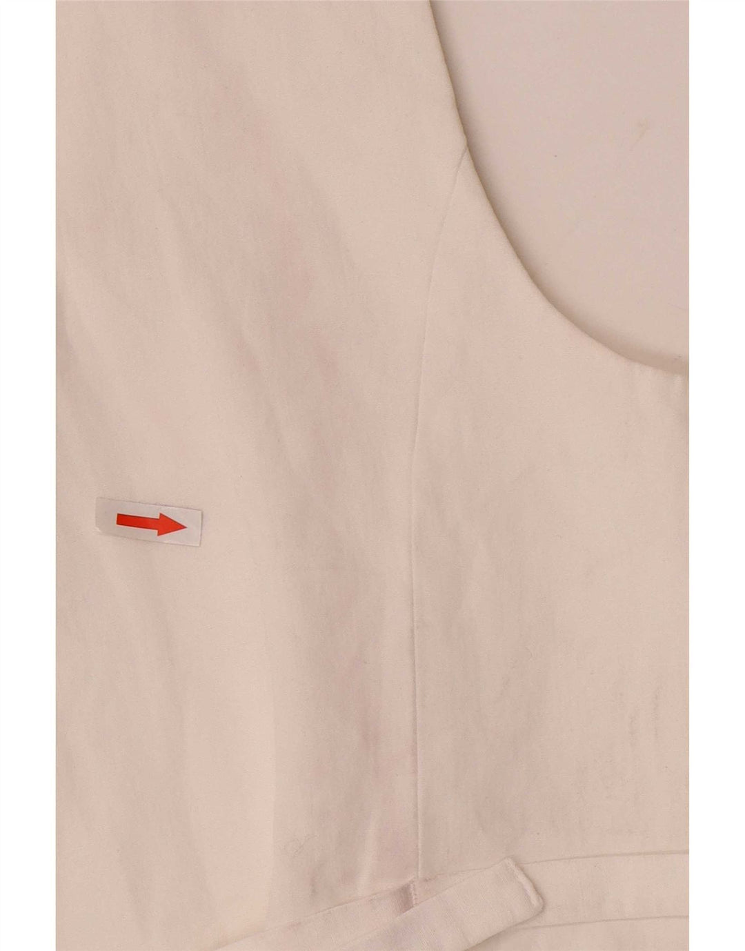 Zara Womens Waistcoat UK 10 Small White Viscose
