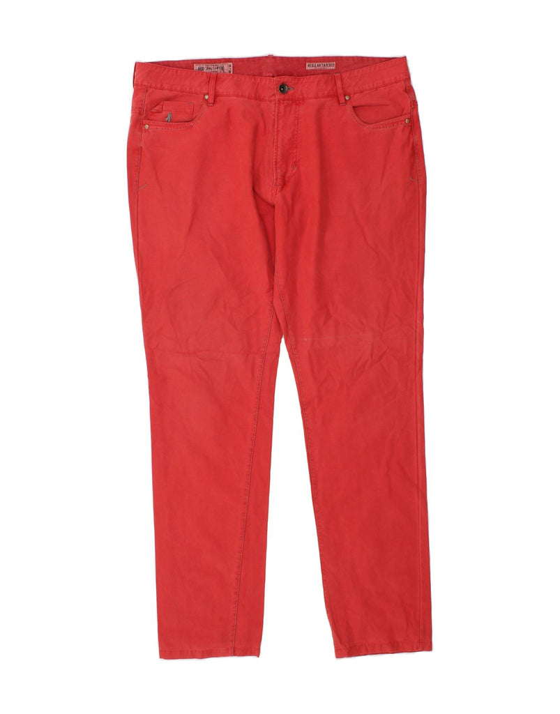 MARLBORO CLASSICS Mens Slim Casual Trousers W40 L34 Red | Vintage Marlboro Classics | Thrift | Second-Hand Marlboro Classics | Used Clothing | Messina Hembry 