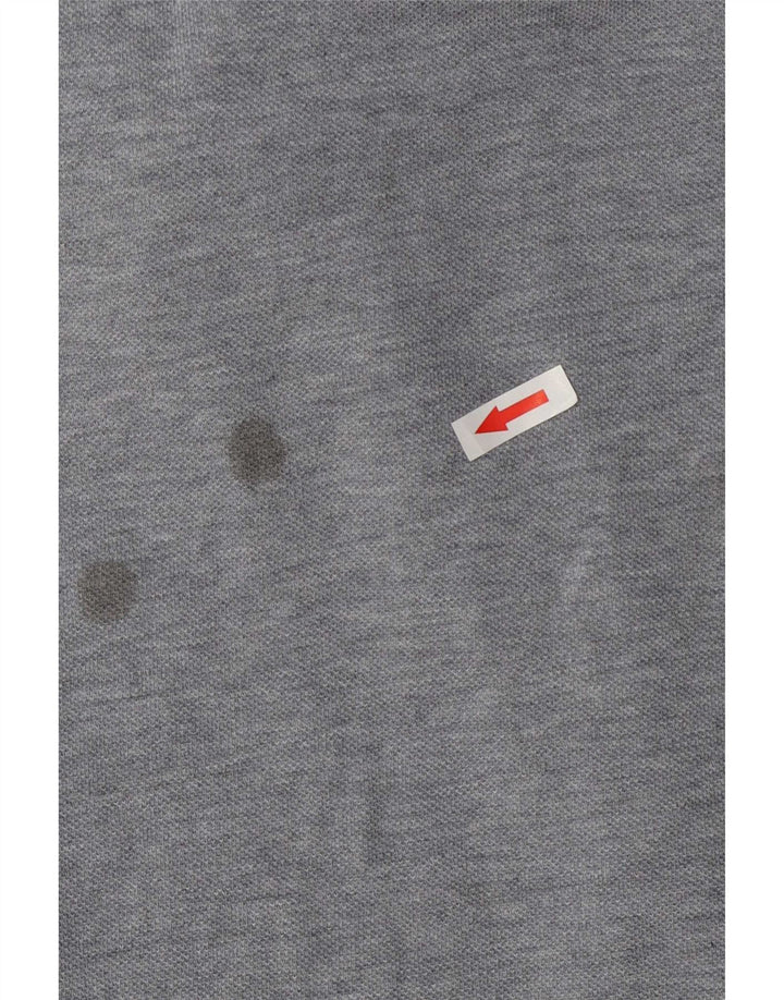 Lacoste Mens Regular Fit Polo Shirt 2XL Grey Colourblock Cotton
