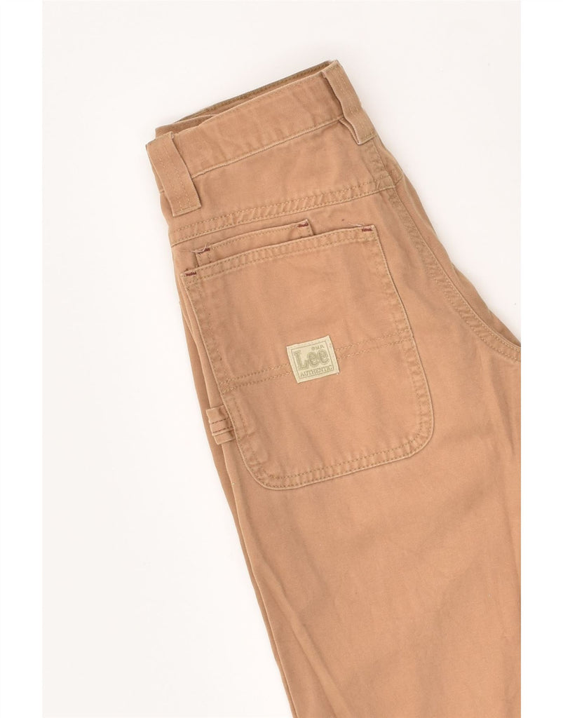 LEE Boys Straight Cargo Trousers 11-12 Years W28 L26  Beige Cotton | Vintage Lee | Thrift | Second-Hand Lee | Used Clothing | Messina Hembry 