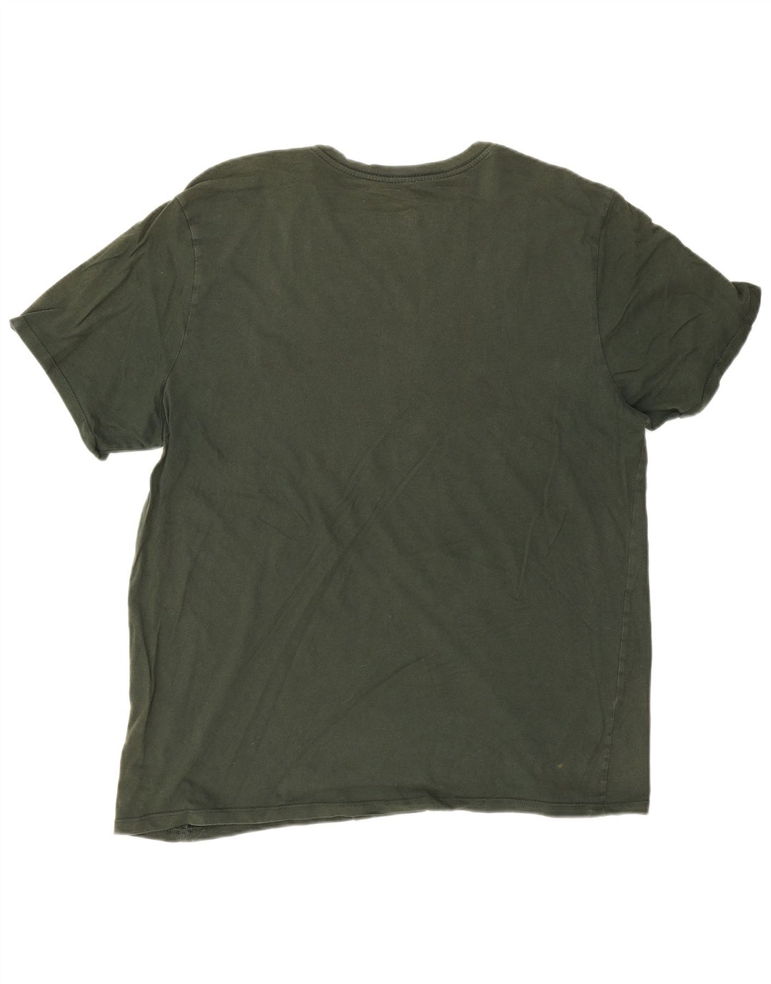 NIKE Mens Athletic Cut Graphic T-Shirt Top XL Green