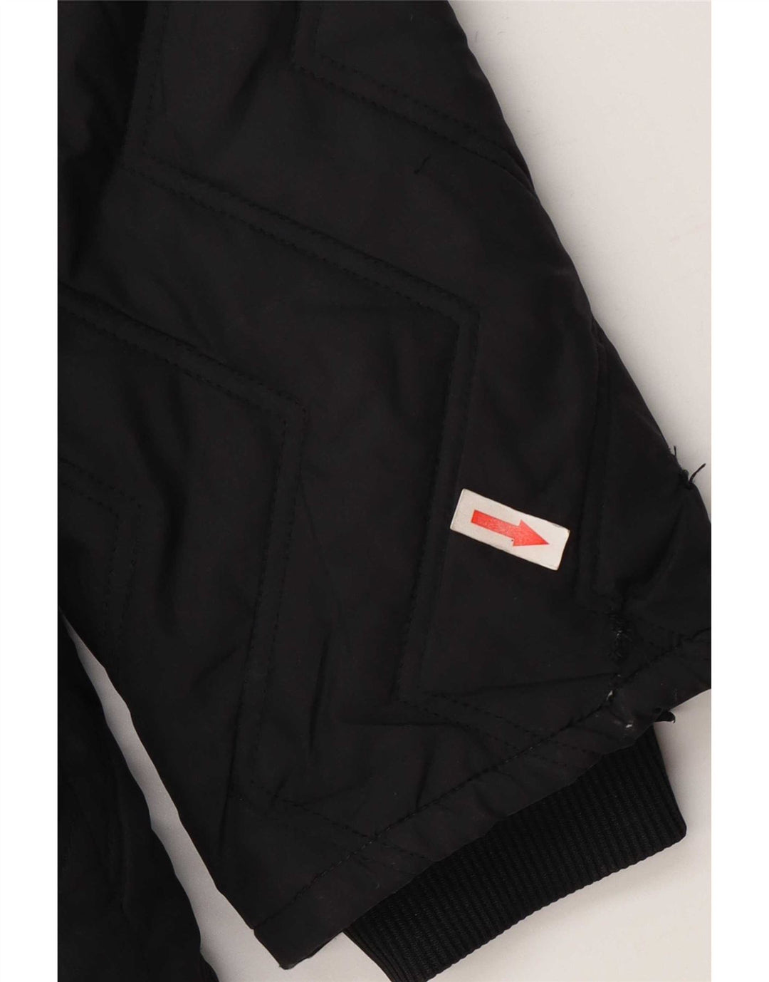 Adidas Womens Padded Jacket UK 12 Medium Black Polyester